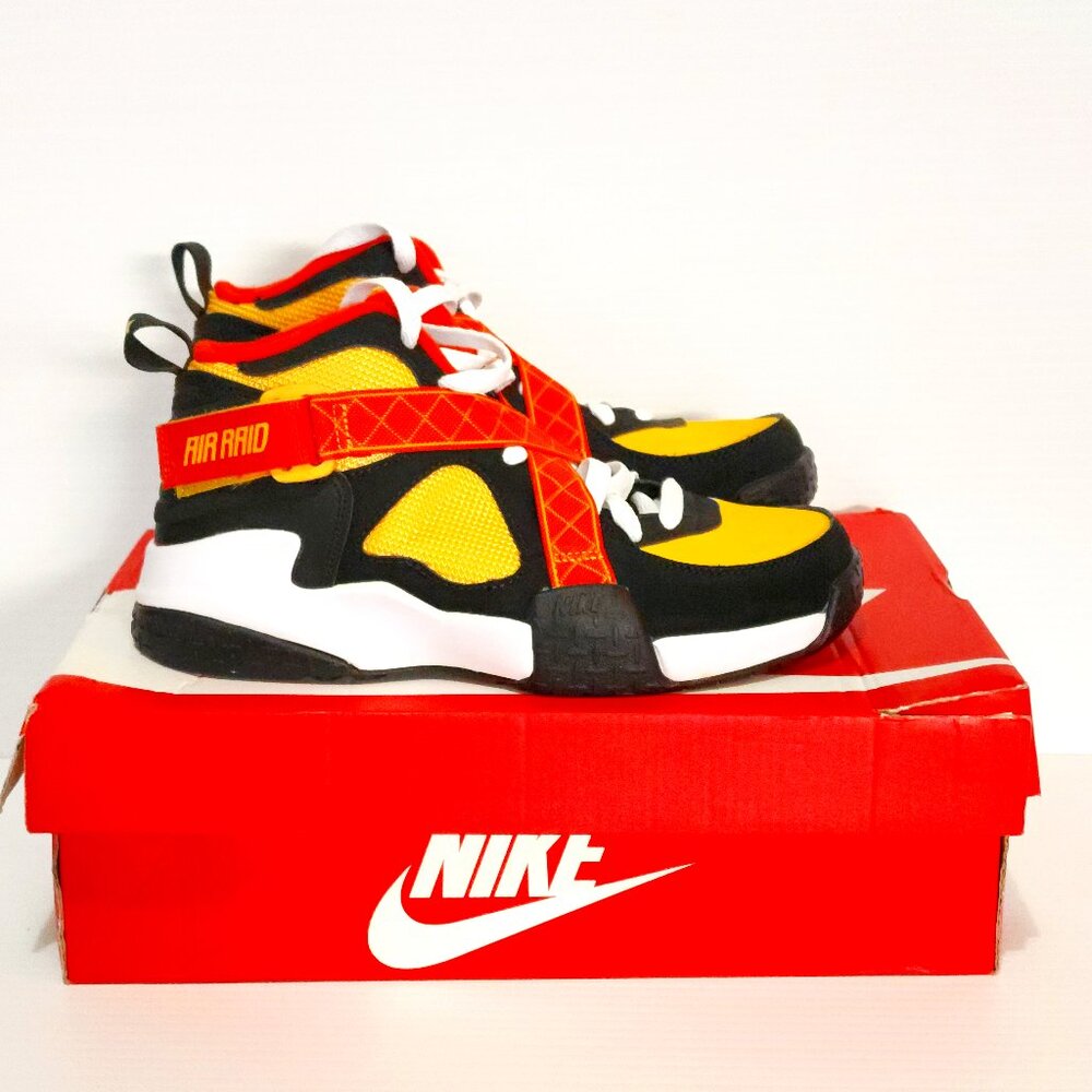 NIKE Boy's AIR RAID (GS) SNEAKERS DD9281-001 - SIZE 5Y - HAML23
